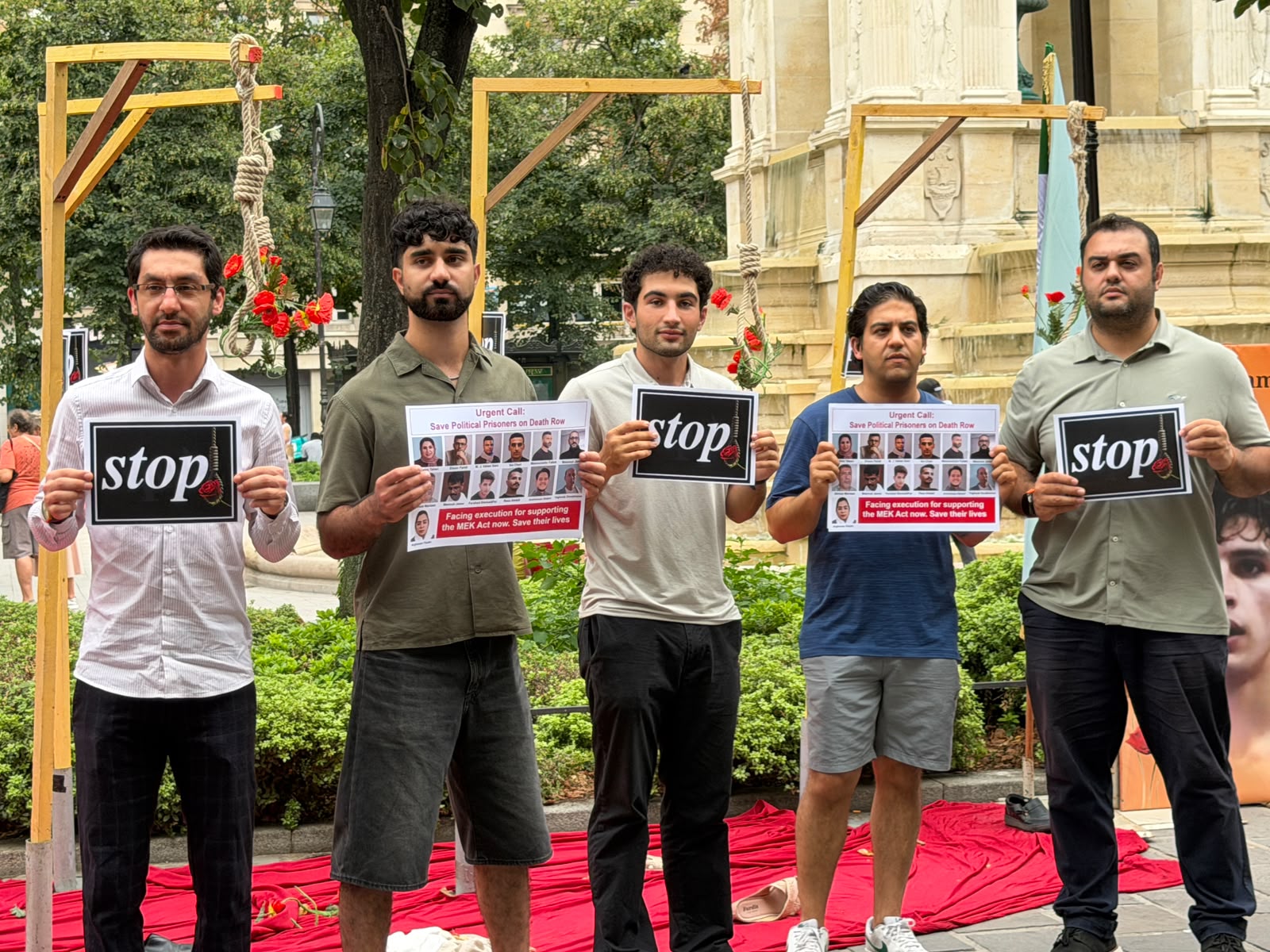 Manifestation contre les exécutions en Iran